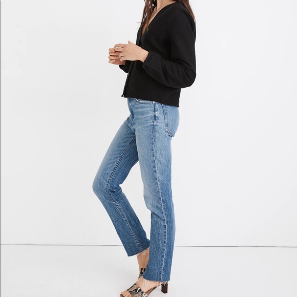 Madewell Texture & Thread Bubble-Sleeve Cardigan Top XXS - Picture 4 of 8